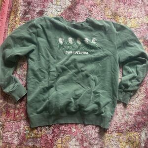 Green Philadelphia eagles sweatshirt